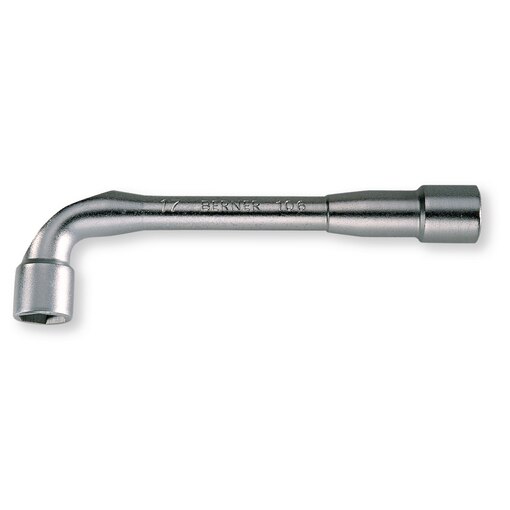 Clé à pipe 6 x 6 pans débouchée diamètre 7 mm